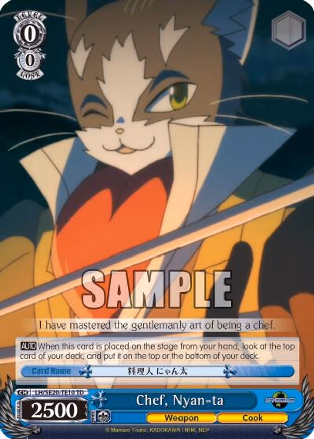 Chef, Nyan-ta