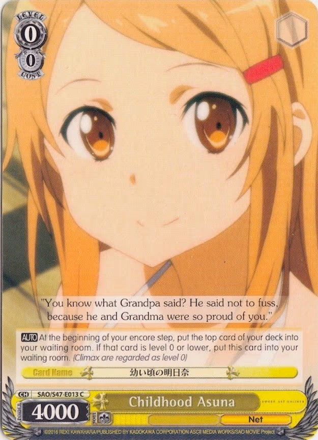 Childhood Asuna