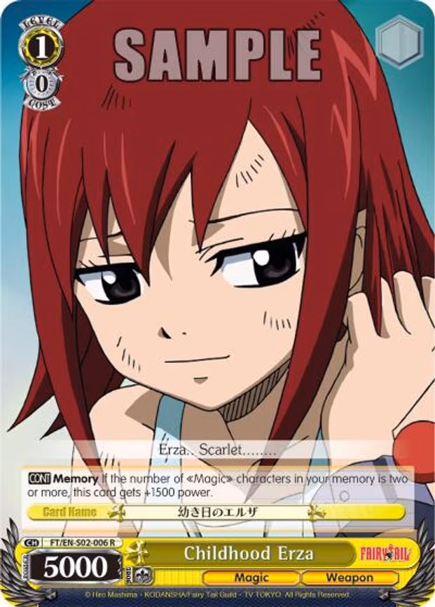 Childhood Erza