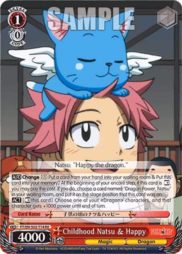Childhood Natsu & Happy