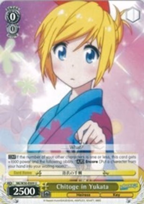 Chitoge in Yukata