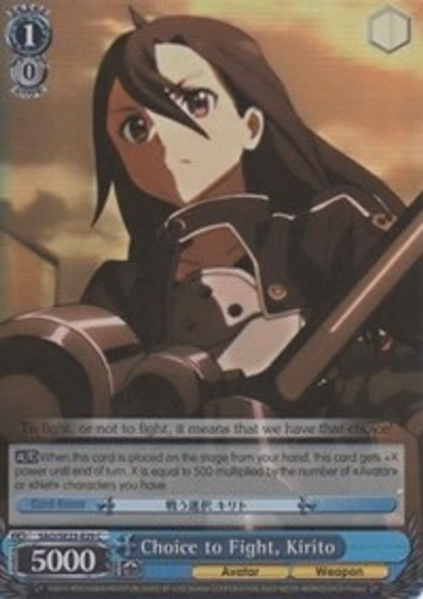 Choice to Fight, Kirito