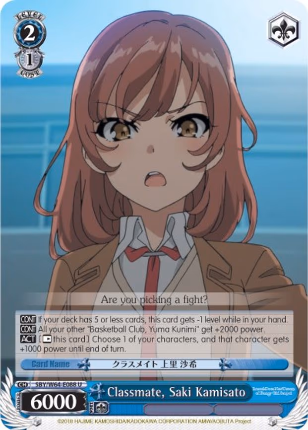 Classmate, Saki Kamisato