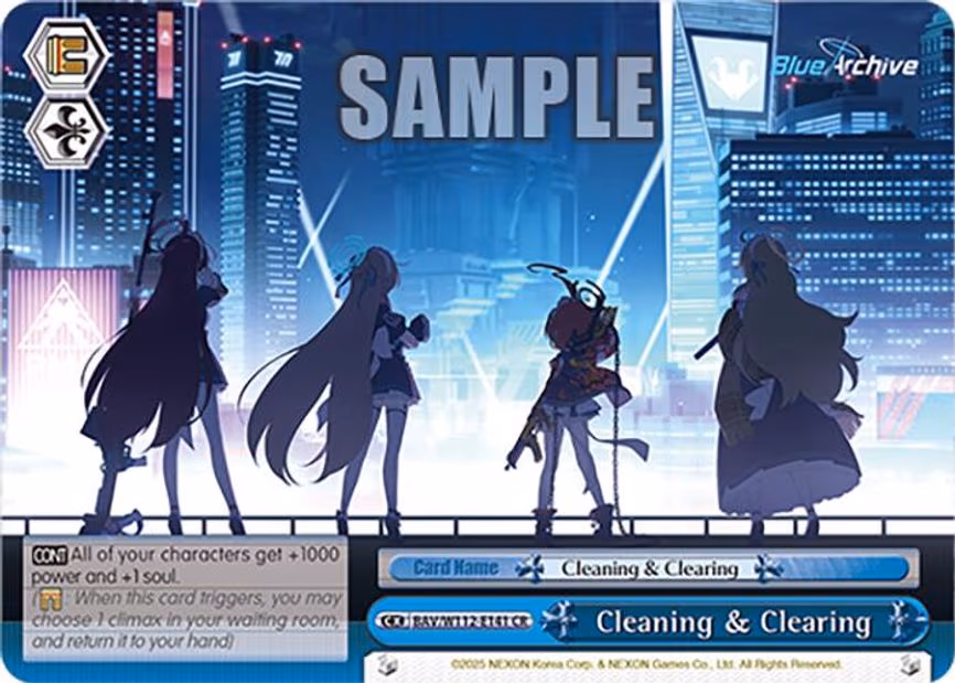 Cleaning & Clearing