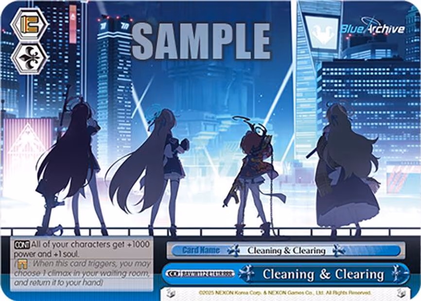 Cleaning & Clearing