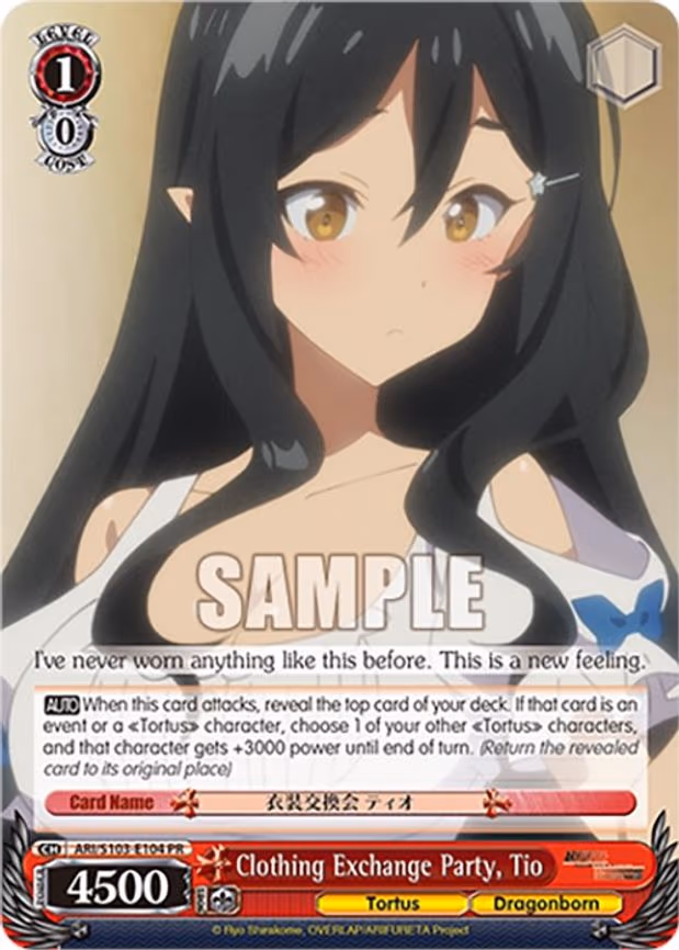 Clothing Exchange Party, Tio