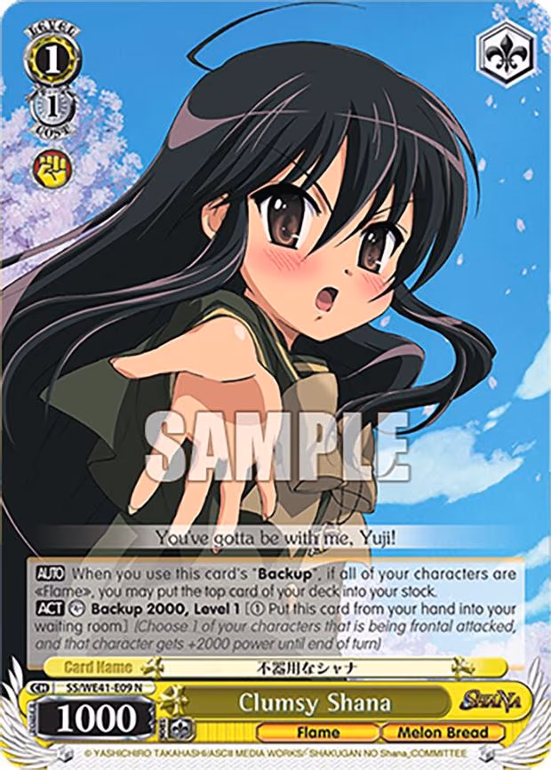 Clumsy Shana