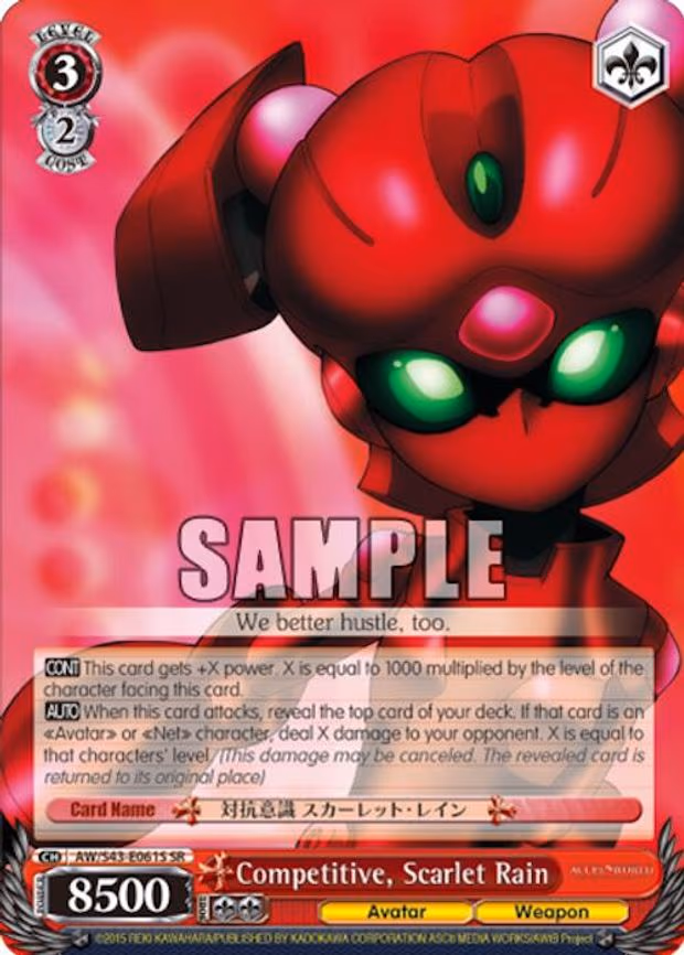 Competitive, Scarlet Rain
