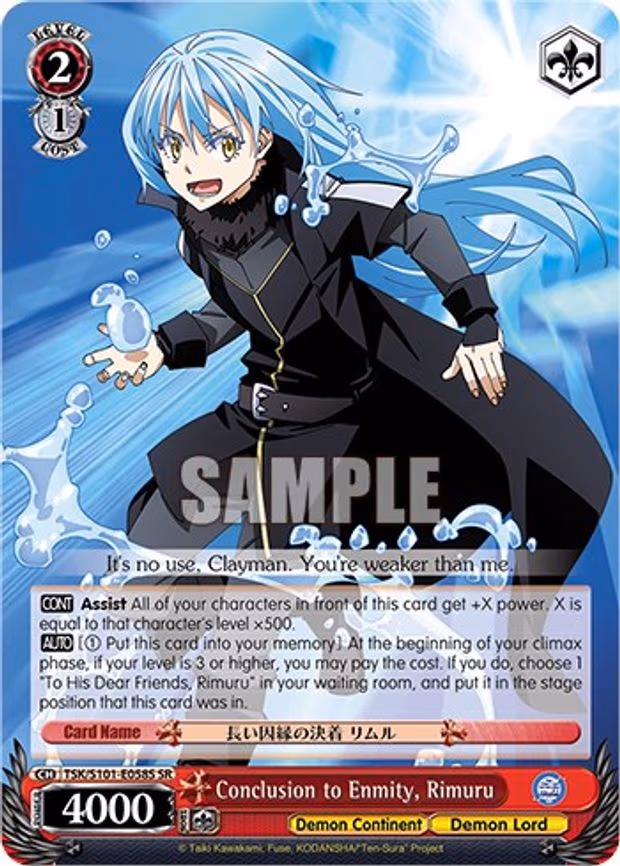 Conclusion to Enmity, Rimuru