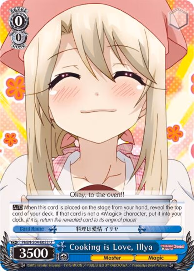 Cooking is Love, Illya