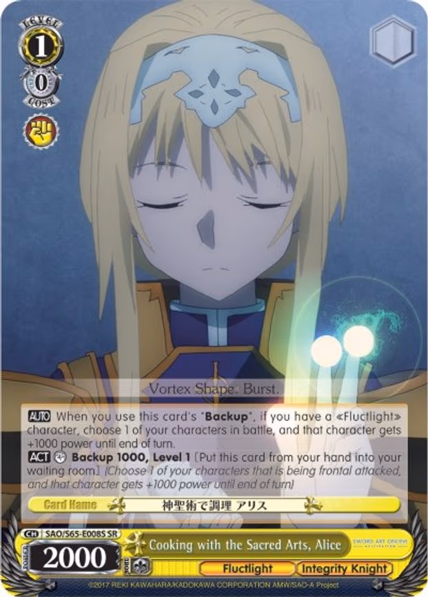Cooking with the Sacred Arts, Alice