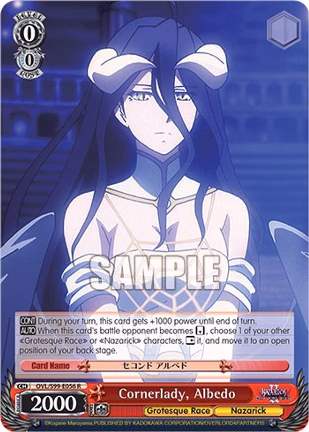 Cornerlady, Albedo