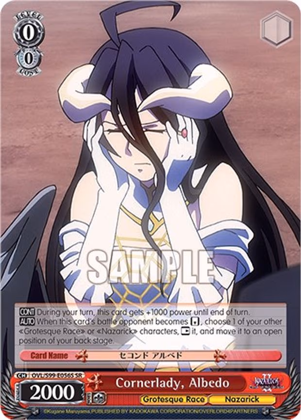 Cornerlady, Albedo