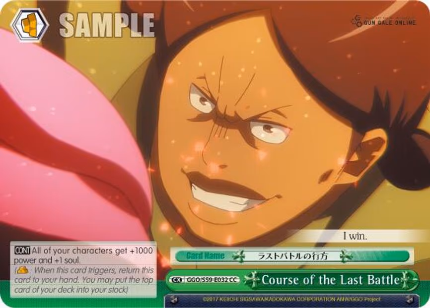 Course of the Last Battle