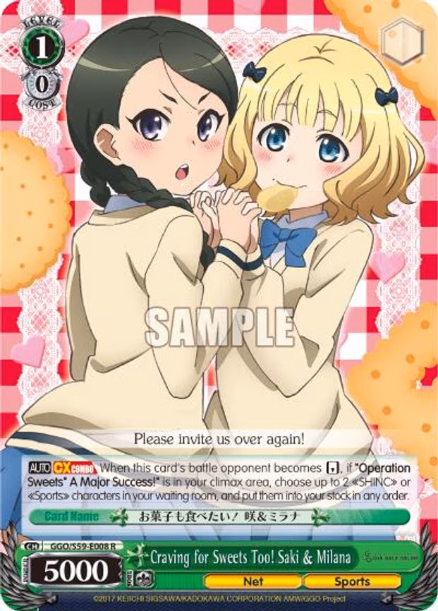 Craving for Sweets Too! Saki & Milana