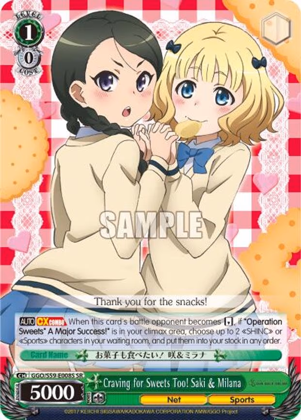 Craving for Sweets Too! Saki & Milana