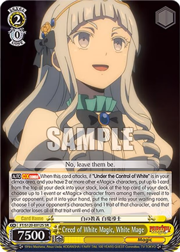 Creed of White Magic, White Mage