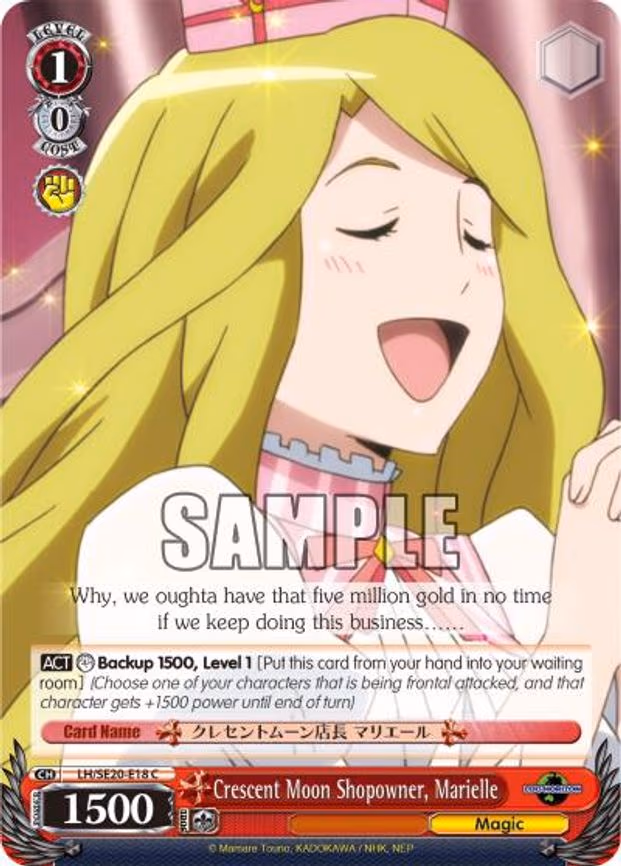 Crescent Moon Shopowner, Marielle