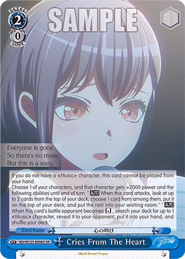 Cries From The Heart