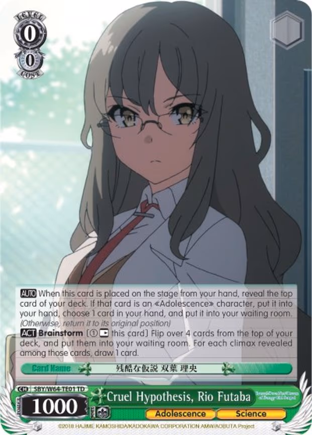 Cruel Hypothesis, Rio Futaba