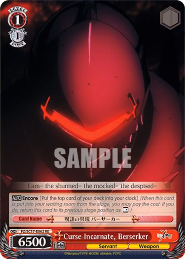 Curse Incarnate, Berserker