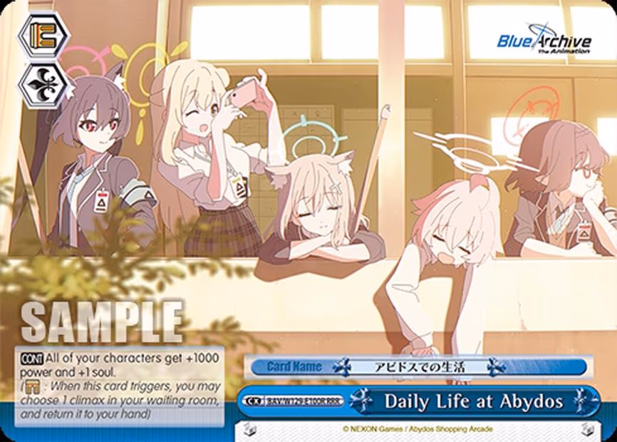 Daily Life at Abydos - Triple Rare (BAV/W129-E100R)