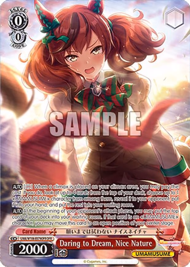 Daring to Dream, Nice Nature - Over-Frame Rare (UMA/W106-E079OFR)