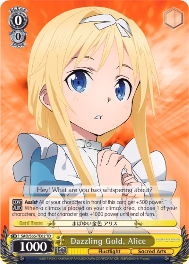 Dazzling Gold, Alice