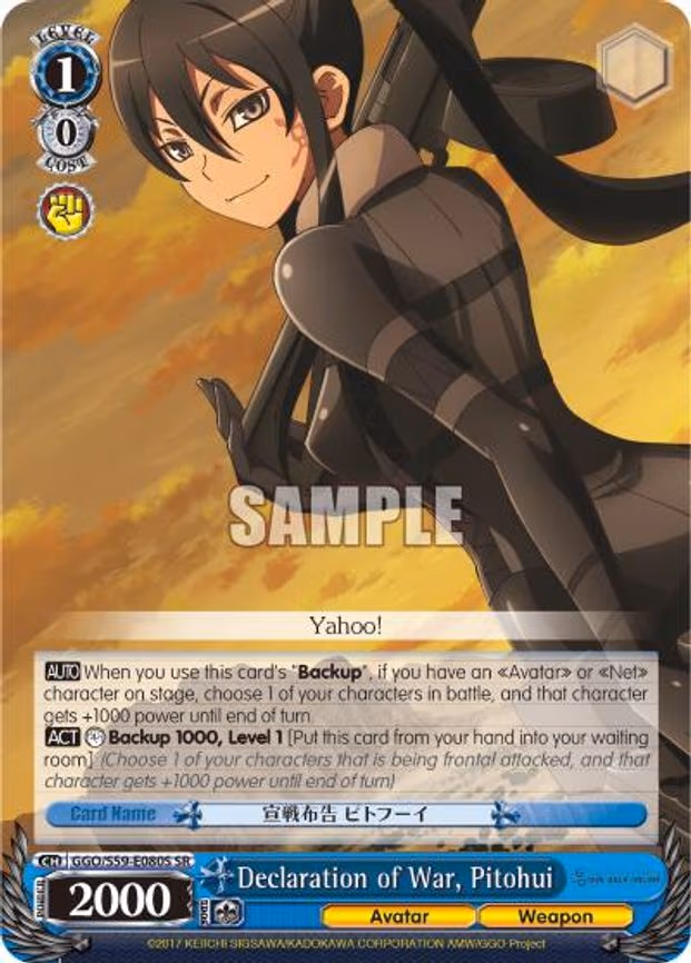 Declaration of War, Pitohui