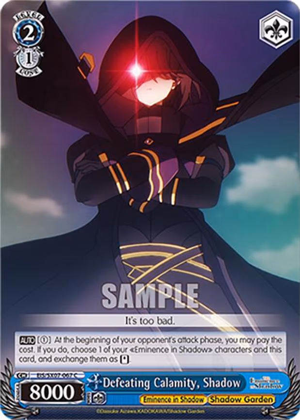 Defeating Calamity, Shadow