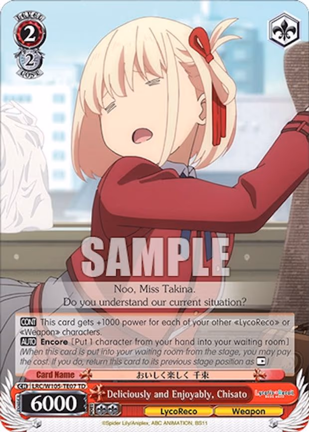 Deliciously and Enjoyably, Chisato