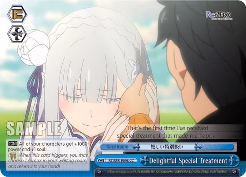 Delightful Special Treatment