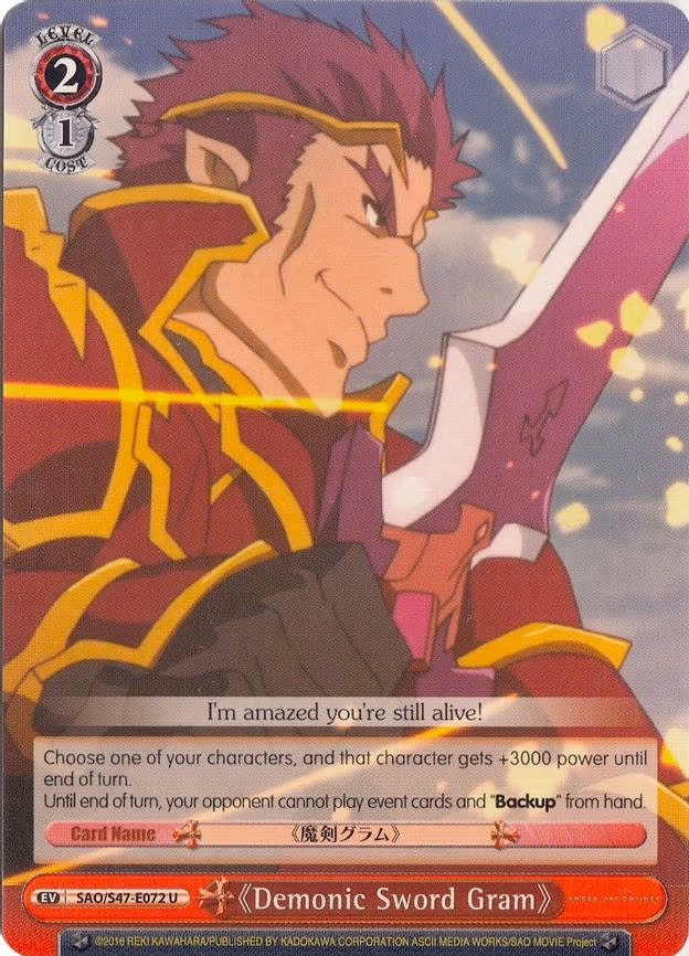 Demonic Sword Gram