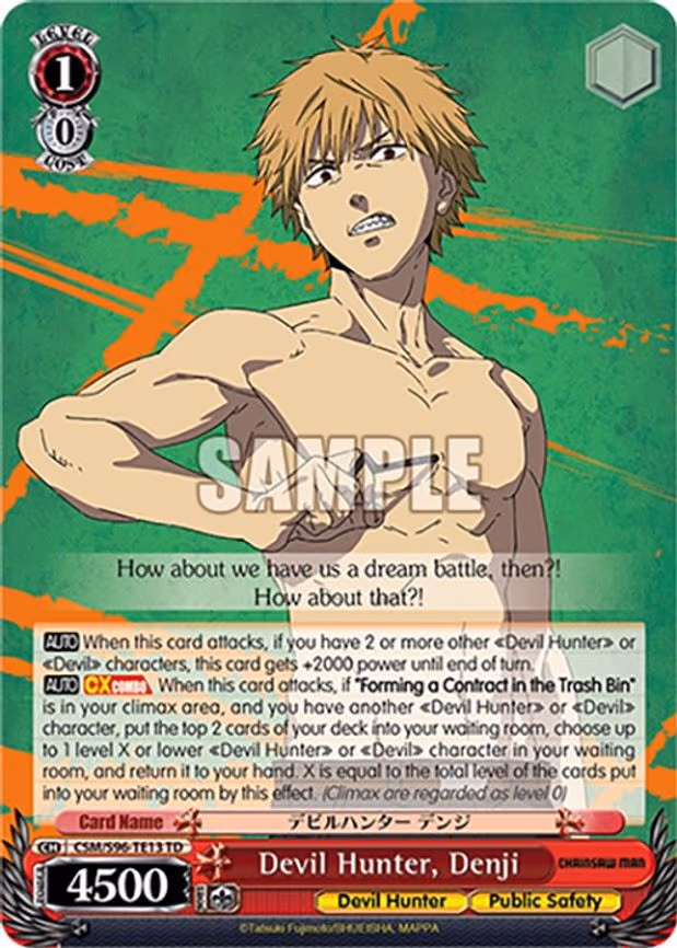 Devil Hunter, Denji