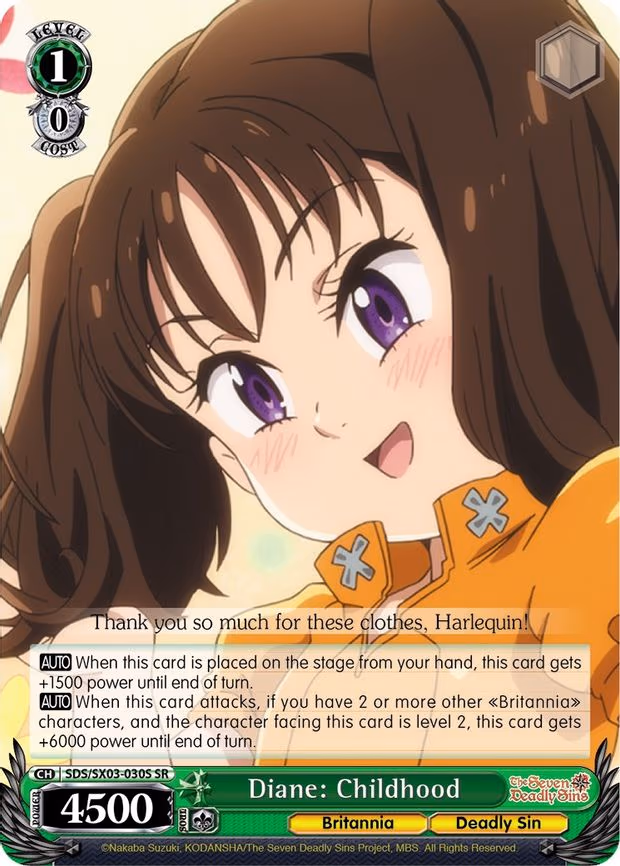 Diane: Childhood