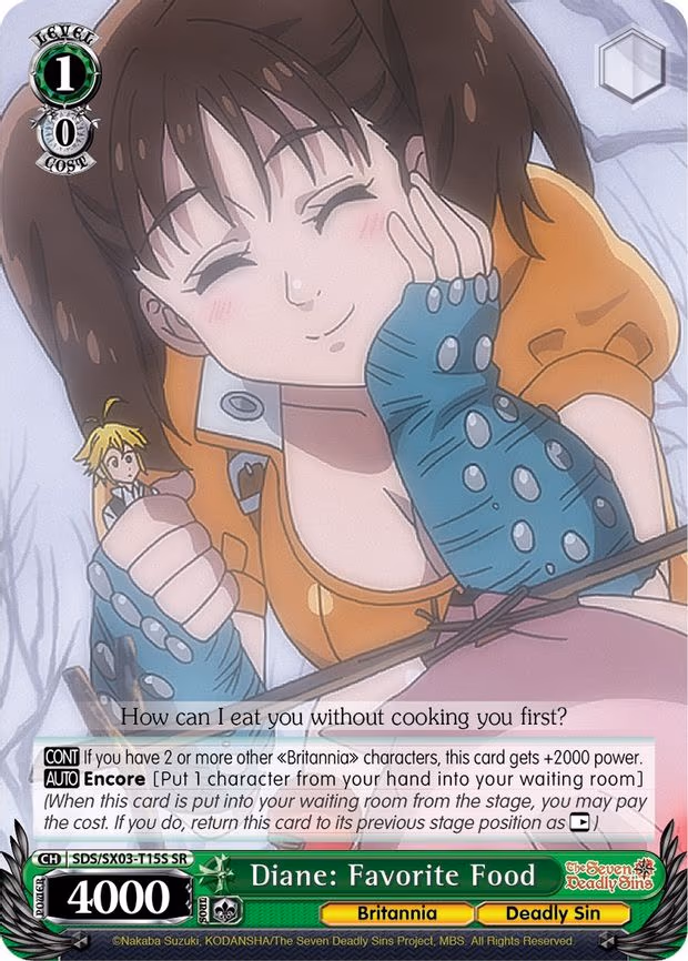 Diane: Favorite Food