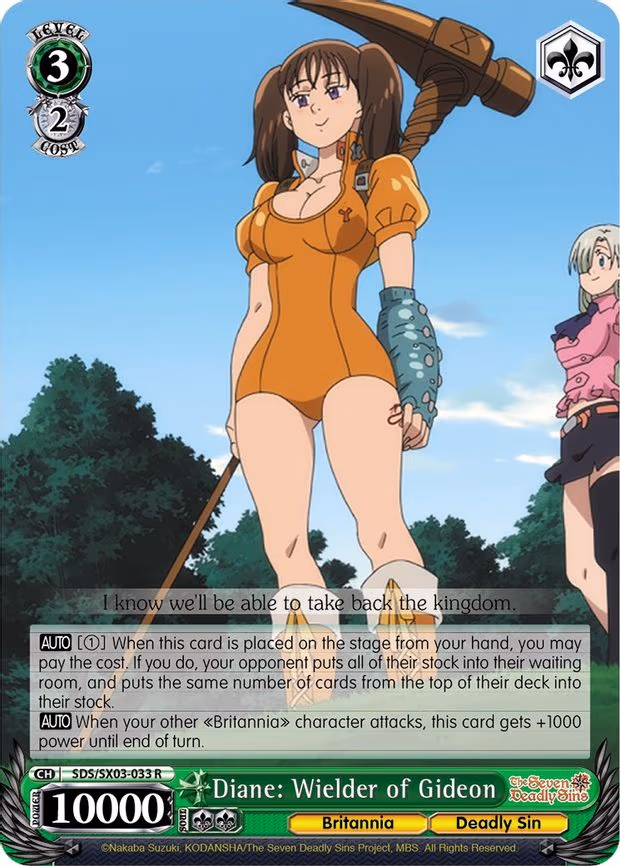 Diane: Wielder of Gideon