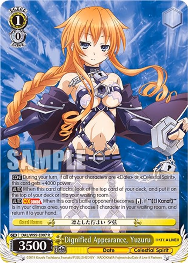 Dignified Appearance, Yuzuru - Rare (DAL/W99-E007 R)