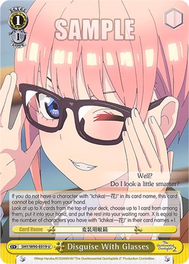 Disguise With Glasses