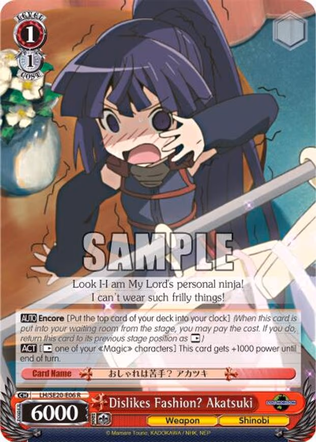 Dislikes Fashion? Akatsuki