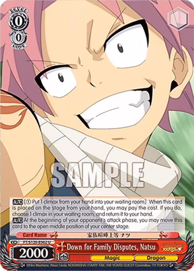 Down for Family Disputes, Natsu