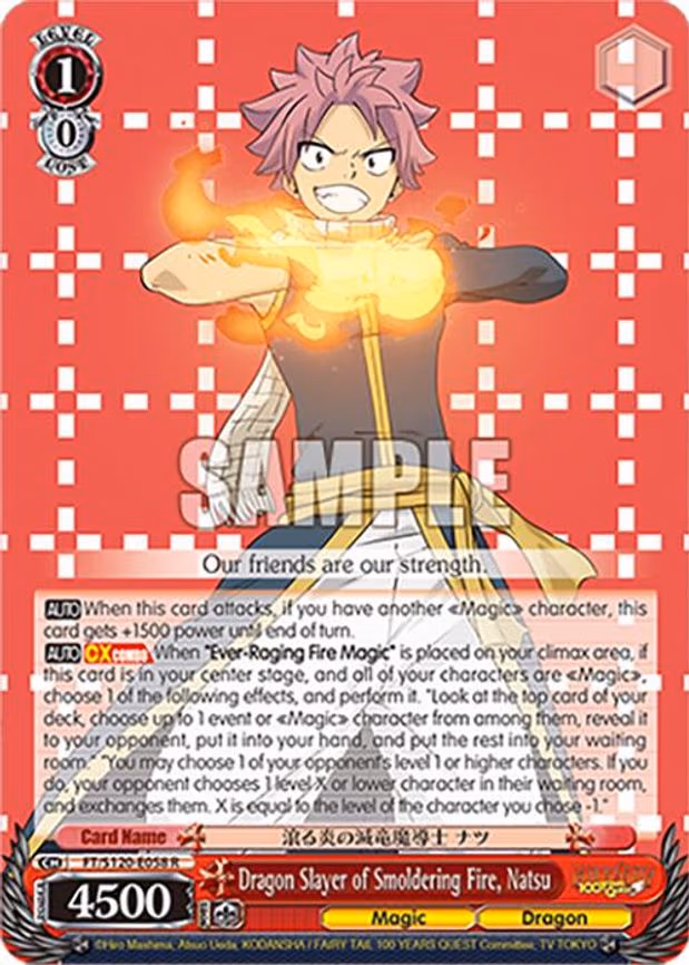 Dragon Slayer of Smoldering Fire, Natsu