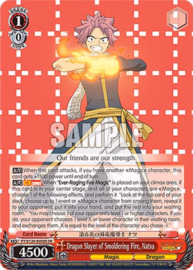 Dragon Slayer of Smoldering Fire, Natsu