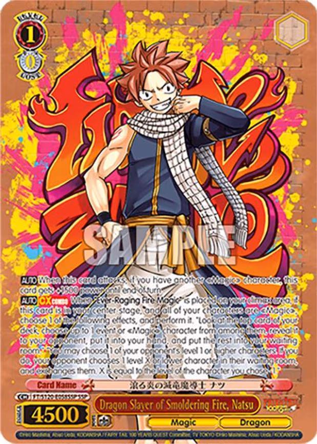 Dragon Slayer of Smoldering Fire, Natsu