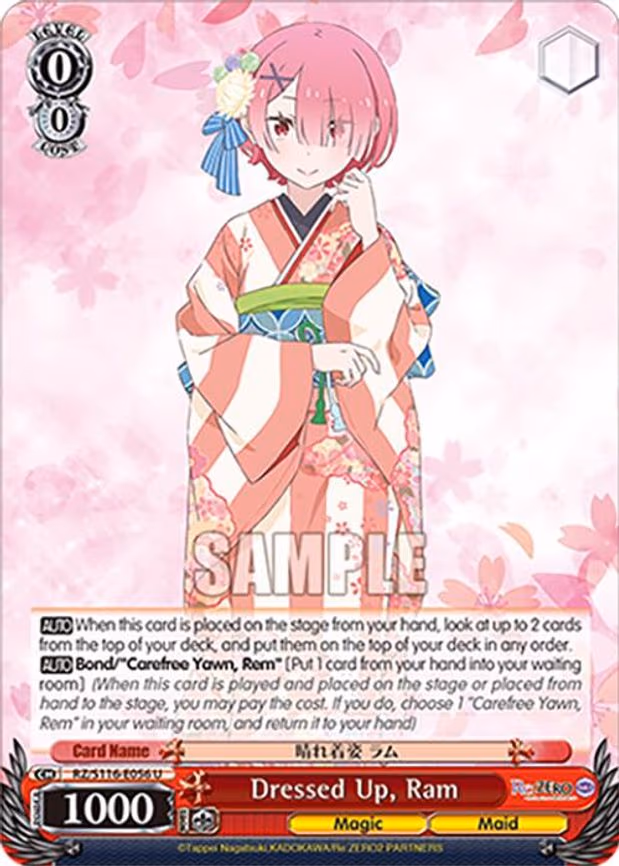 Dressed Up, Ram - Uncommon (RZ/S116-E056)