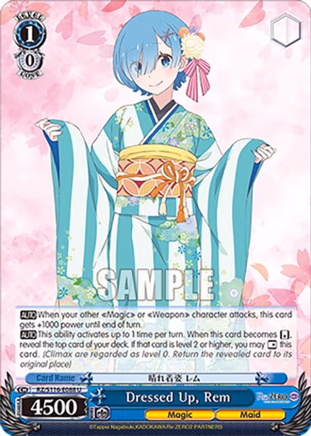 Dressed Up, Rem - Uncommon (RZ/S116-E088)