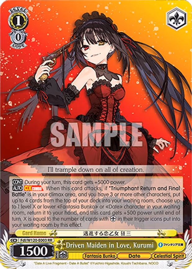 Driven Maiden in Love, Kurumi