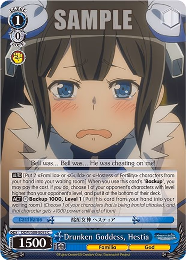 Drunken Goddess, Hestia