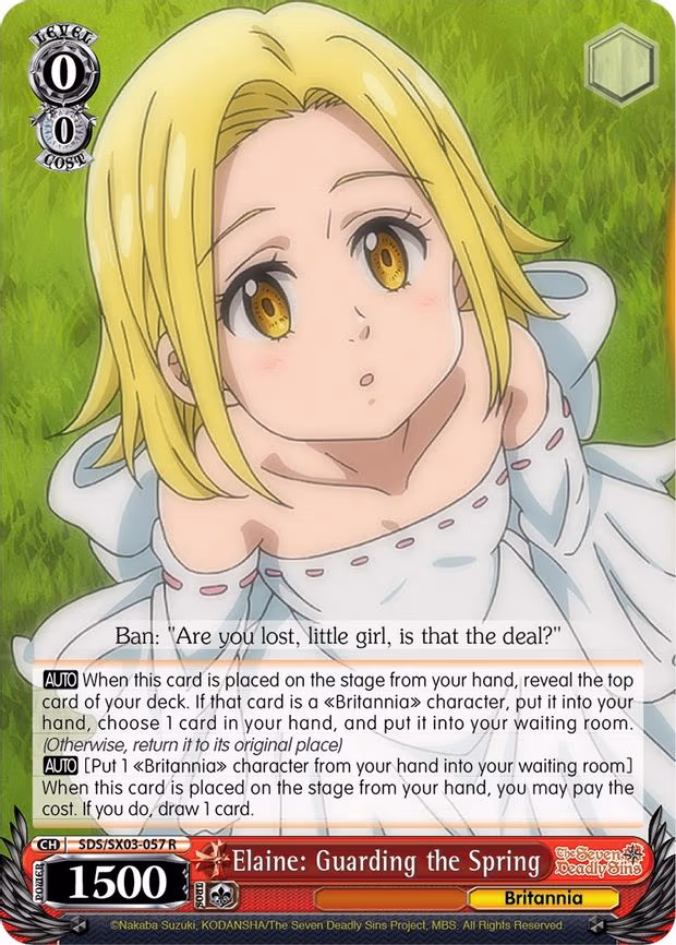 Elaine: Guarding the Spring