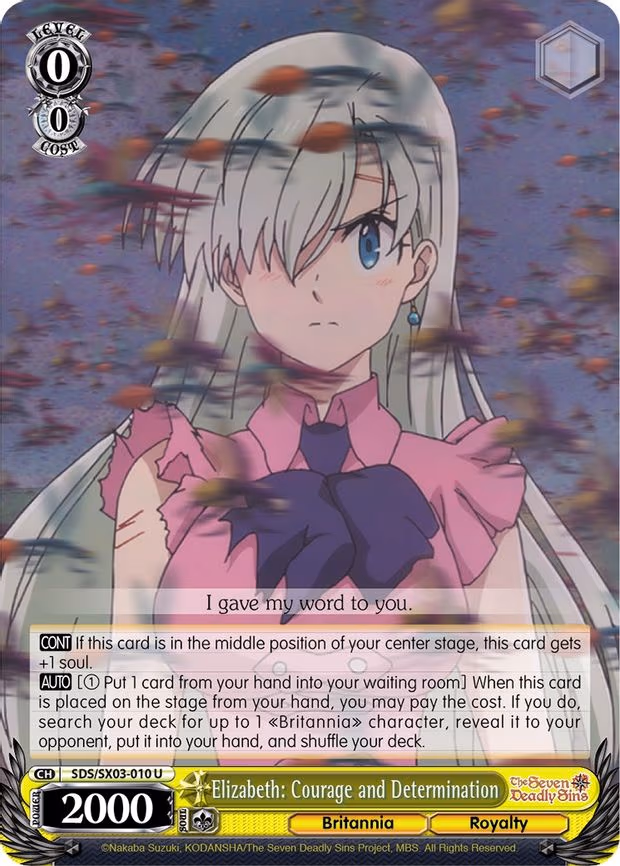 Elizabeth: Courage and Determination